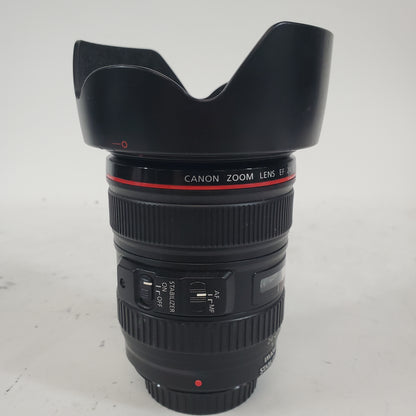 Canon EF 24-105mm N/A 24-105mm F/1-4