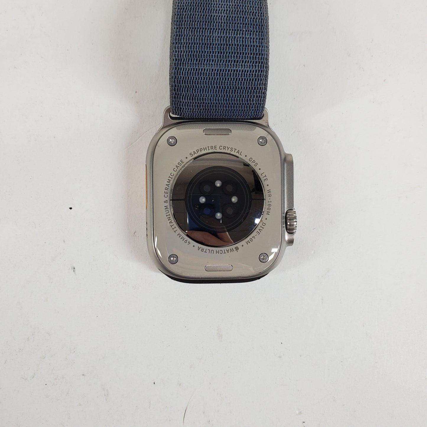 Unlocked Apple Watch Ultra 2 49MM Blue Titanium Blue Alpine Loop