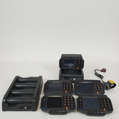 LOT OF 5 Motorolla Wrist Barcode Scanner  WT4090