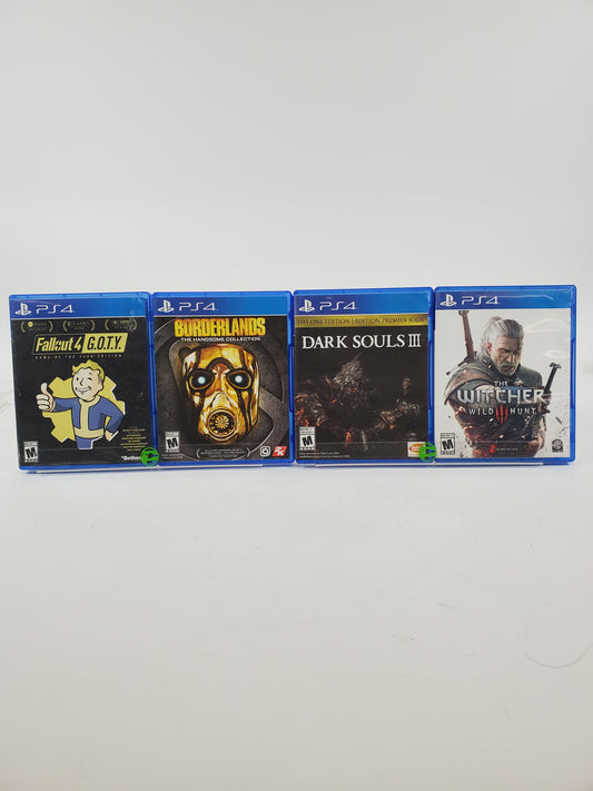 Lot of 4 Sony PlayStation 4 PS4 Games