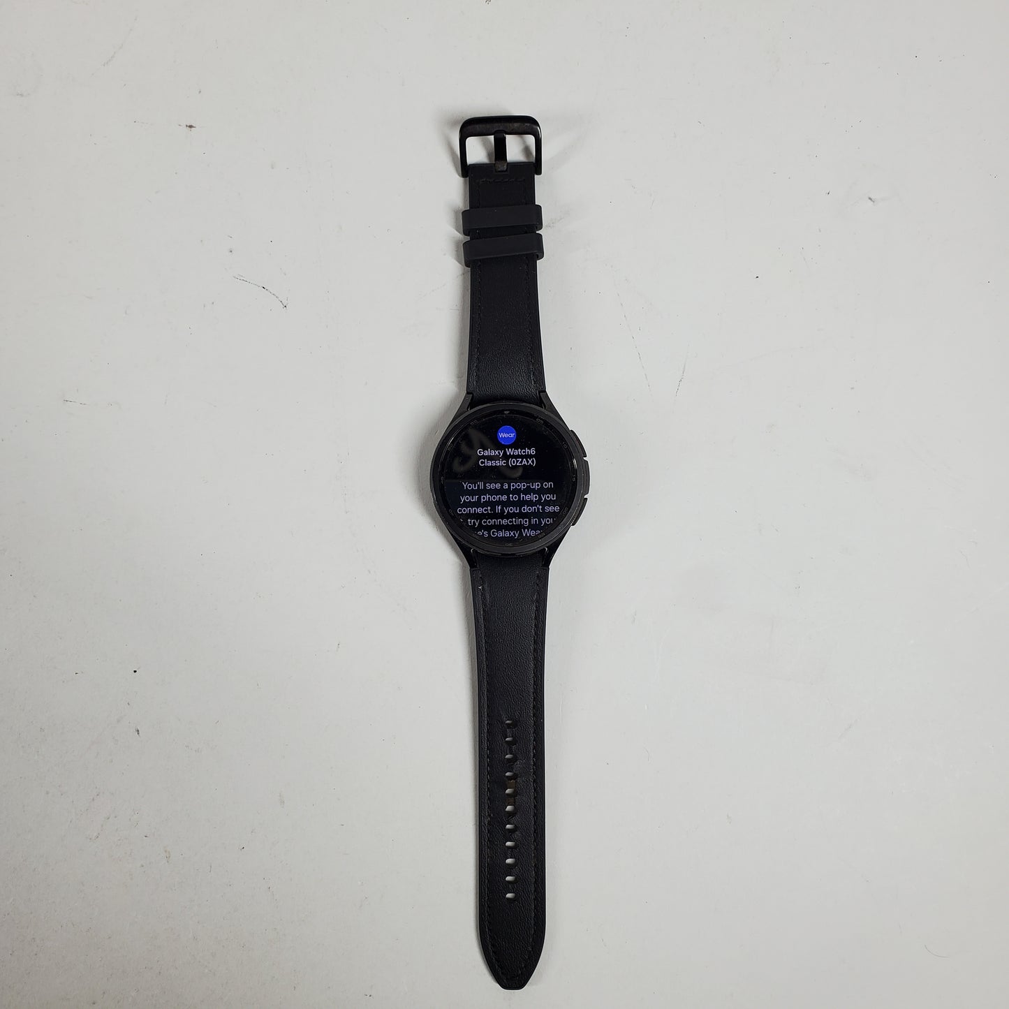 WiFi Only Samsung Galaxy Watch6 Classic Stainless Steel Smartwatch SM-R960