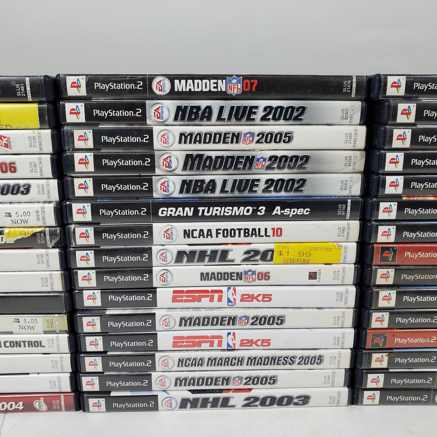 Lot of 91 Sony PlayStation 2 PS2 Games See Description for Titles