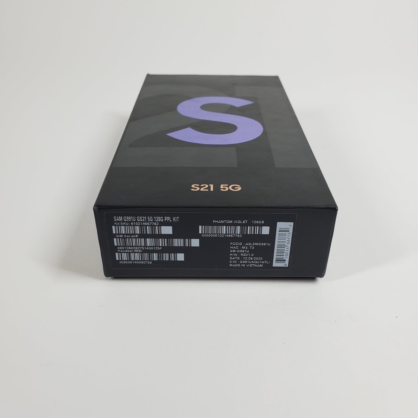 Unlocked Samsung Galaxy S21 8GB RAM 128GB SM-G991U1 Titanium Violet