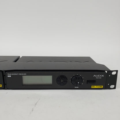 LOT OF 2 Audix RAD 360 RAD360-R