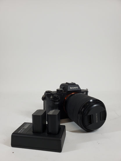 Sony Alpha A7 II 24.3MP Full Frame Interchangeable Lens Camera 10506 Shutter Ct READ