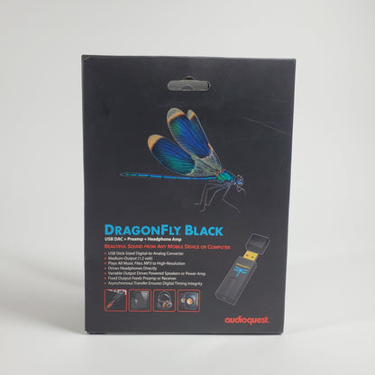 Dragonfly AudioQuest Preamp USB DAC / Headphone Amp DRAGONFLYBLK
