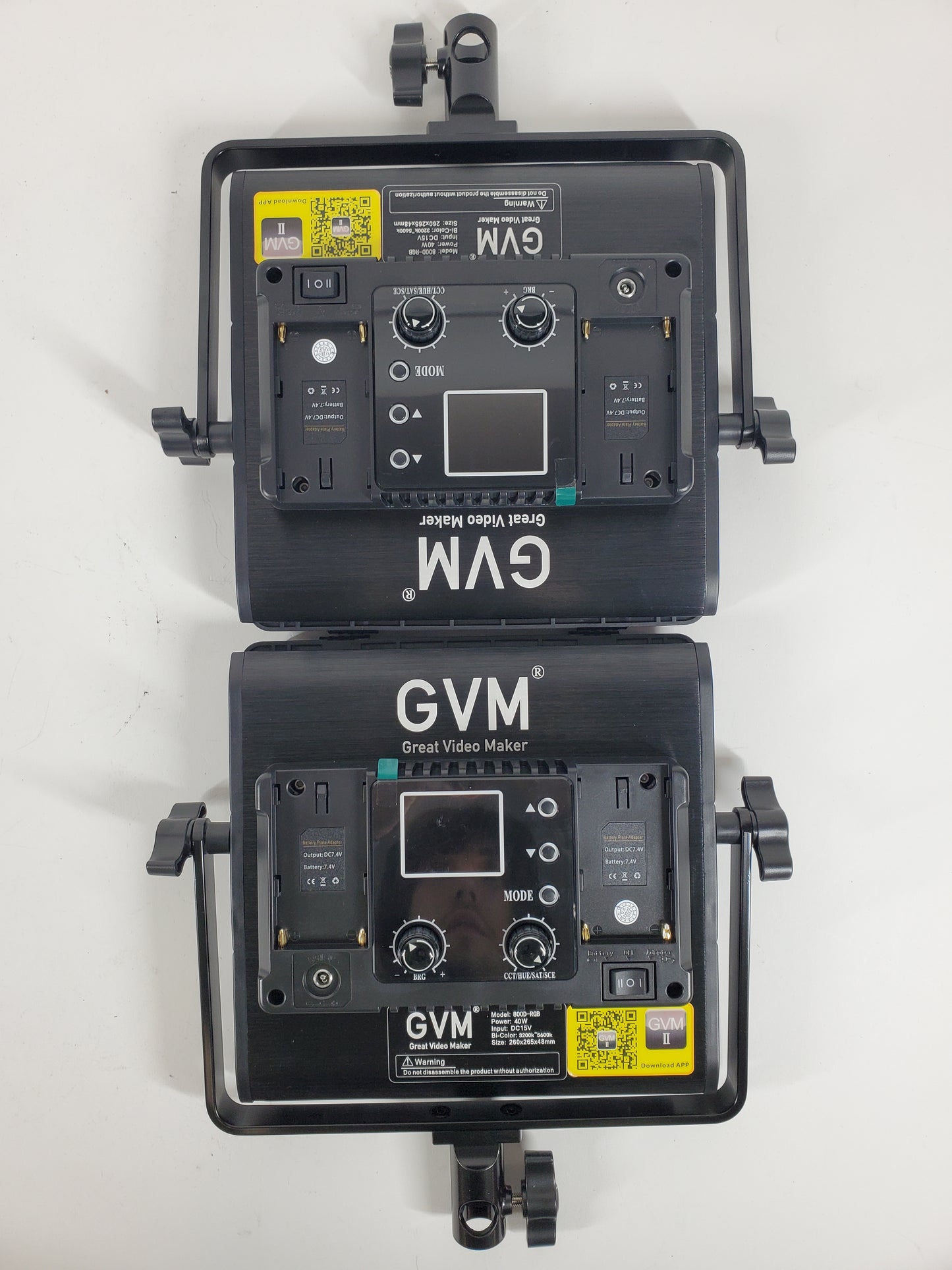 GVM 800D-RGB STUDIO LIGHTS