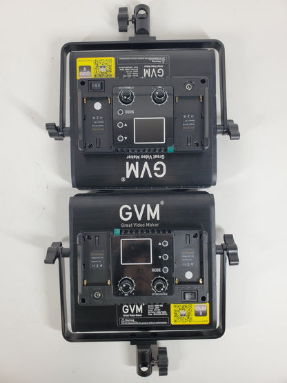 GVM 800D-RGB STUDIO LIGHTS