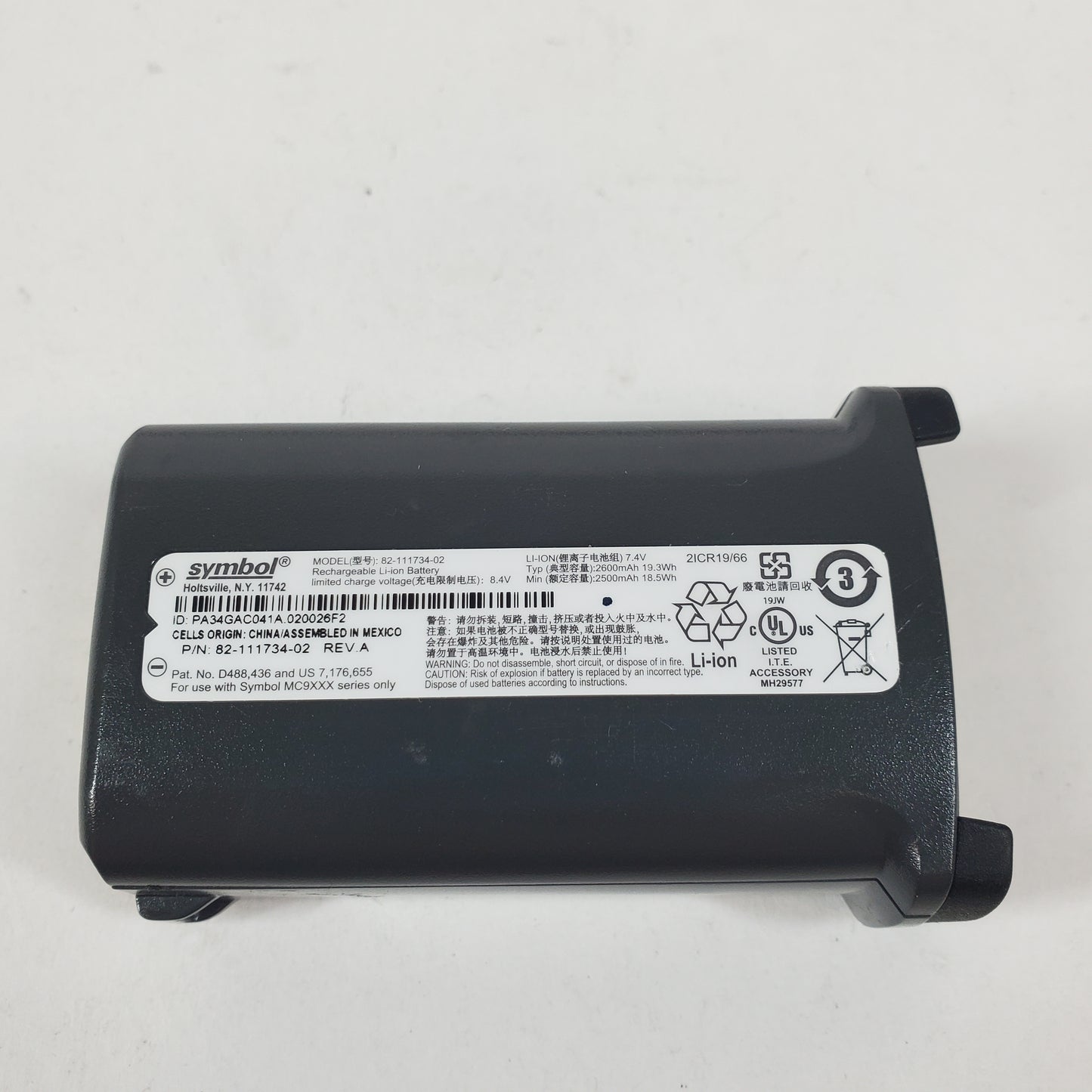 6 Symbol 21-65587-03 Batteries + Charging Dock Rechargeable 