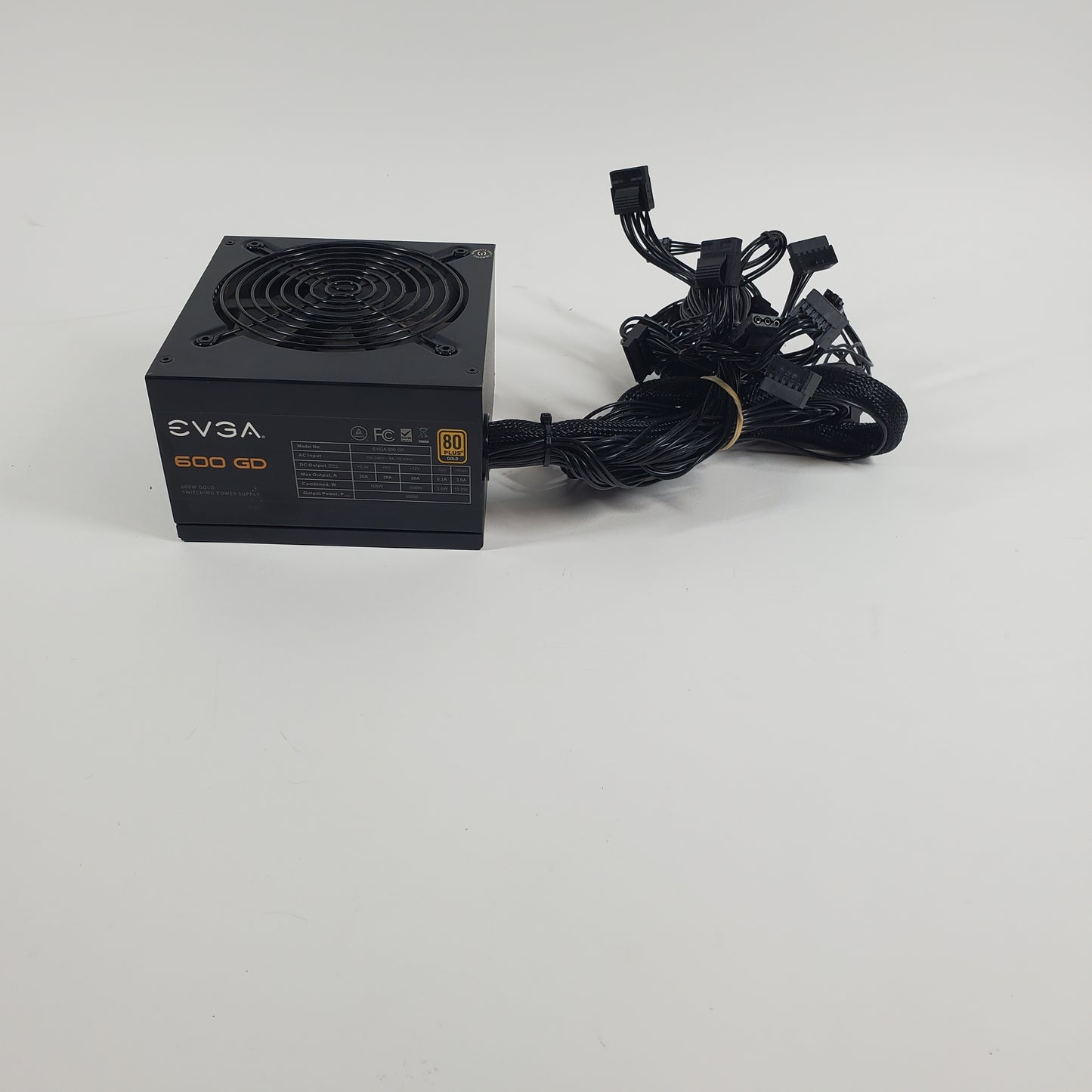 EVGA 600 GID 100-GD-0600-V1 80 Plus Gold 600W Non Modular Power Supply