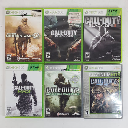 Lot of 11 Microsoft Xbox 360 Games