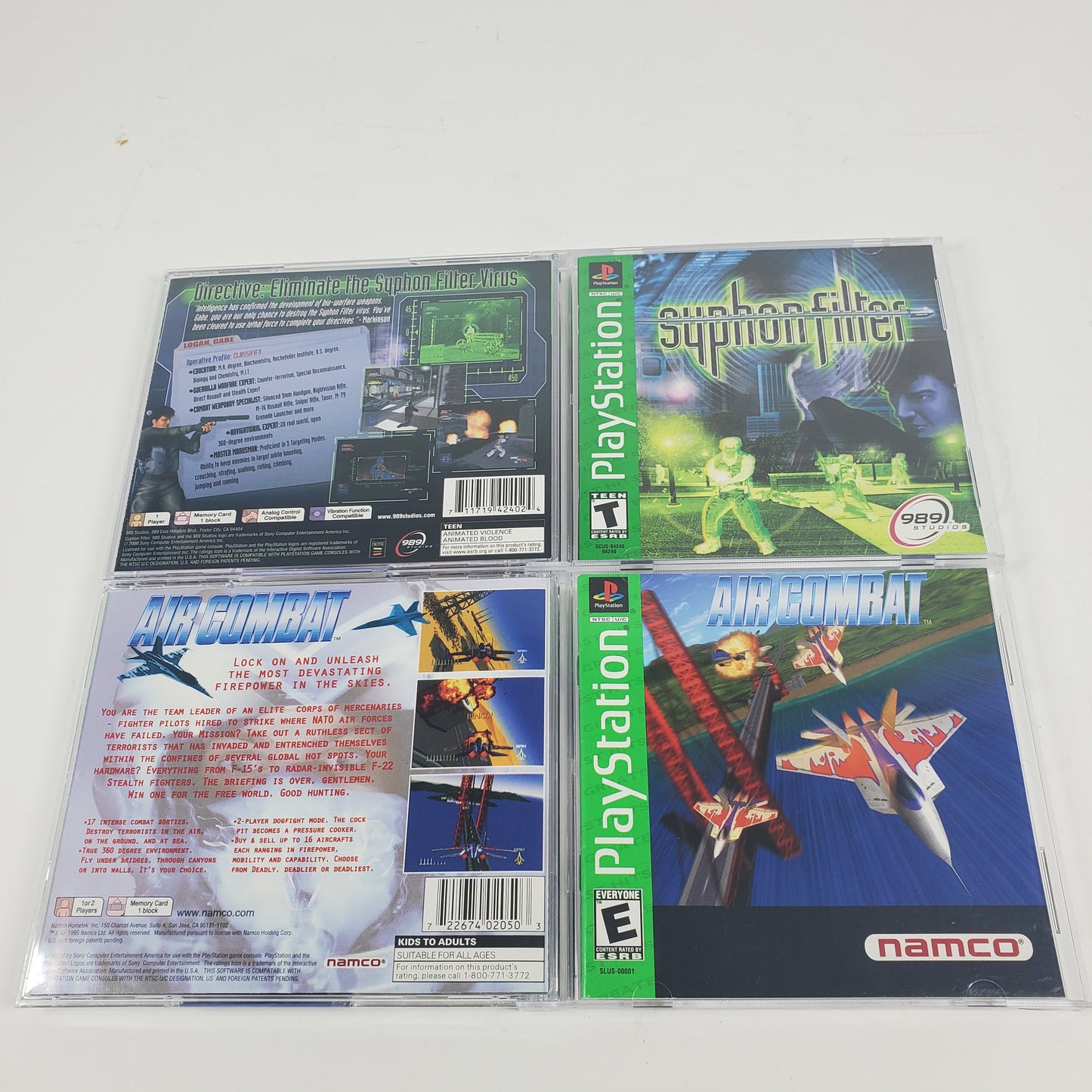 Lot of 8 Sony PlayStation 1 PS1 Games