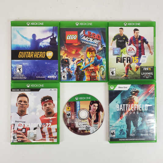 Lot of 6 Microsoft Xbox One Games