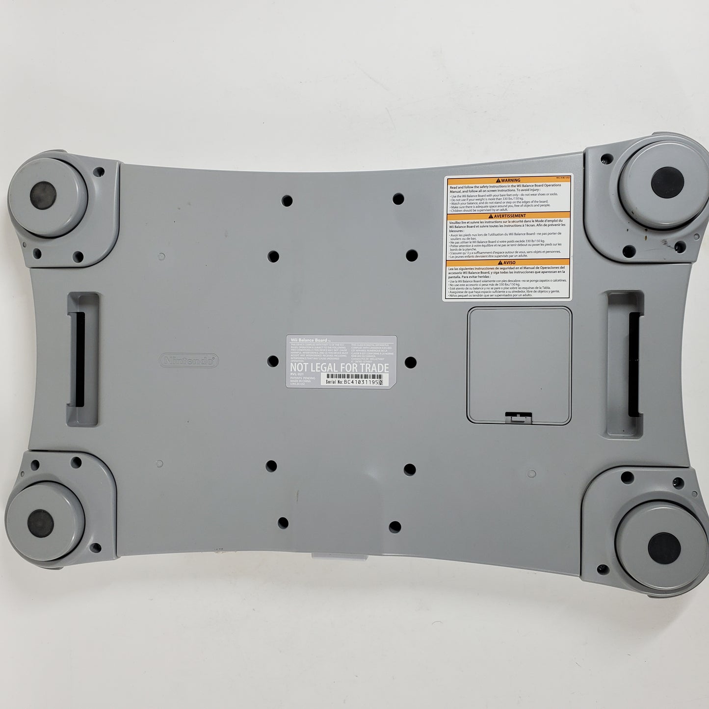 Nintendo Wii Balance Board White RVL-021