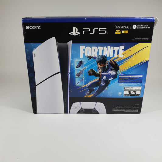 Sony PlayStation 5 Slim Digital PS5 825GB White Console Gaming System 1000049898