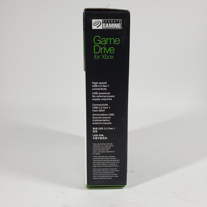 New Seagate External Hard Drive Black 3F4APG-570 For Xbox Series X/S