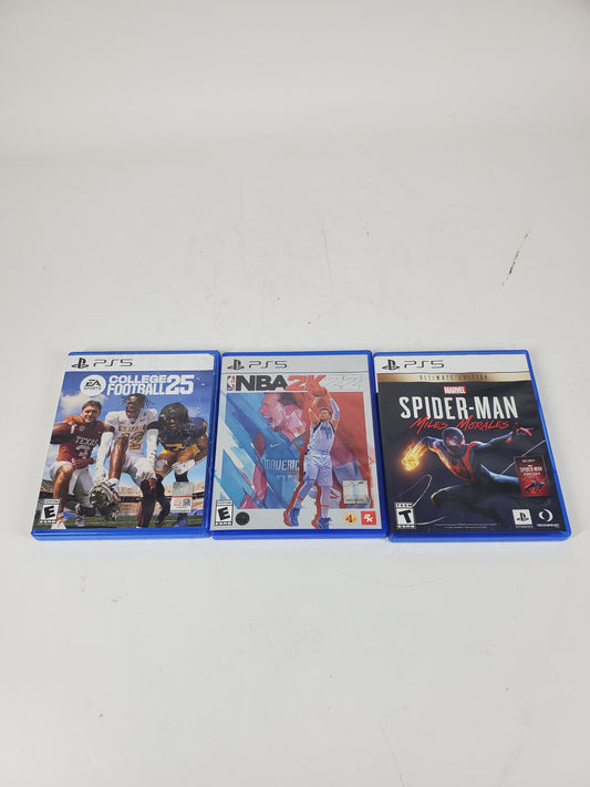 Lot of 4 Sony PlayStation 5 PS5 Games
