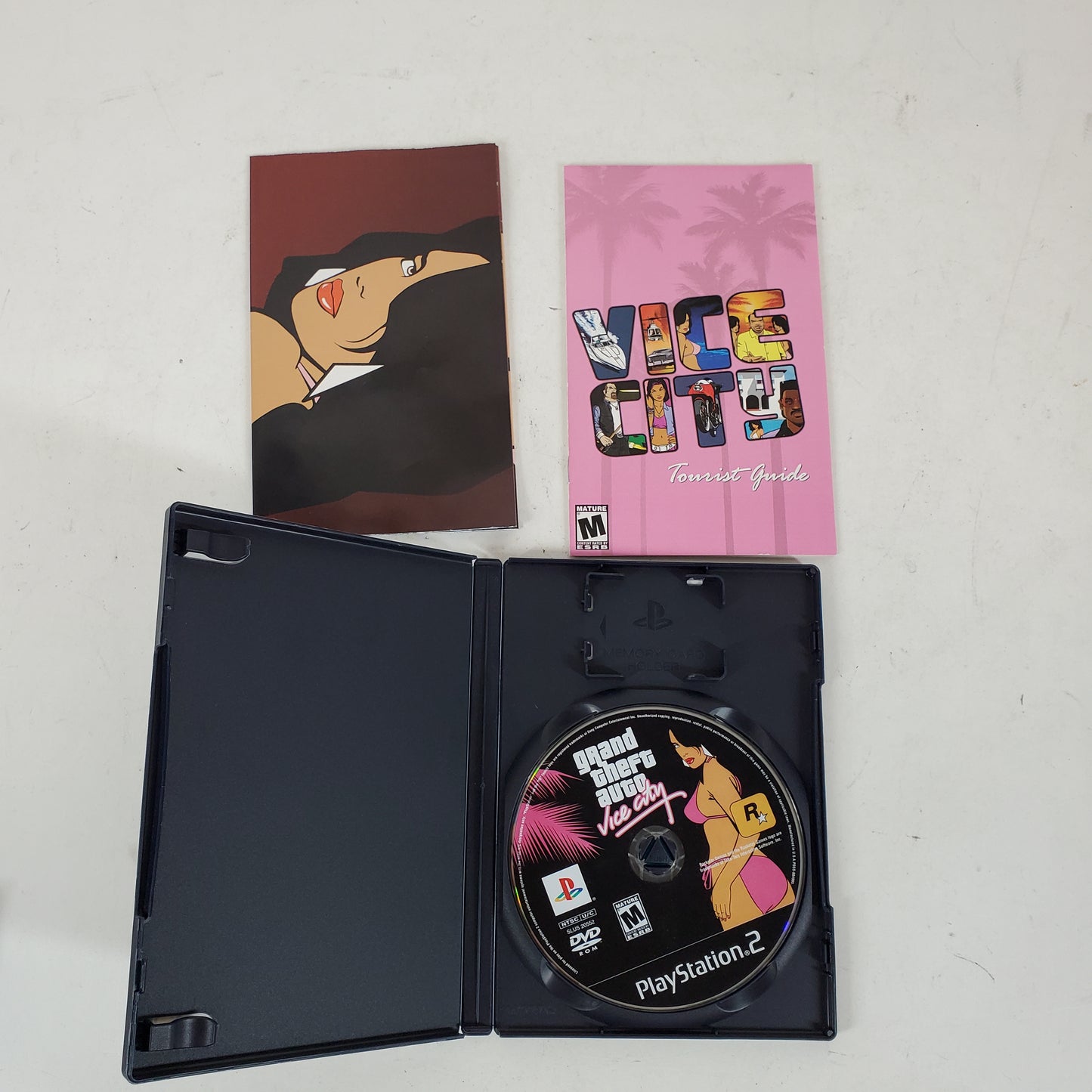 Grand Theft Auto San Andreas&Grand Theft Auto Vice City Official Strategy Guide with Game for PS3