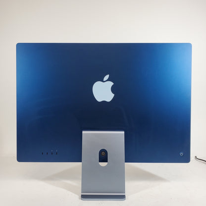 2021 Apple iMac 24" M1 3.2GHz 8GB RAM 256GB SSD Blue MGPK3LL/A