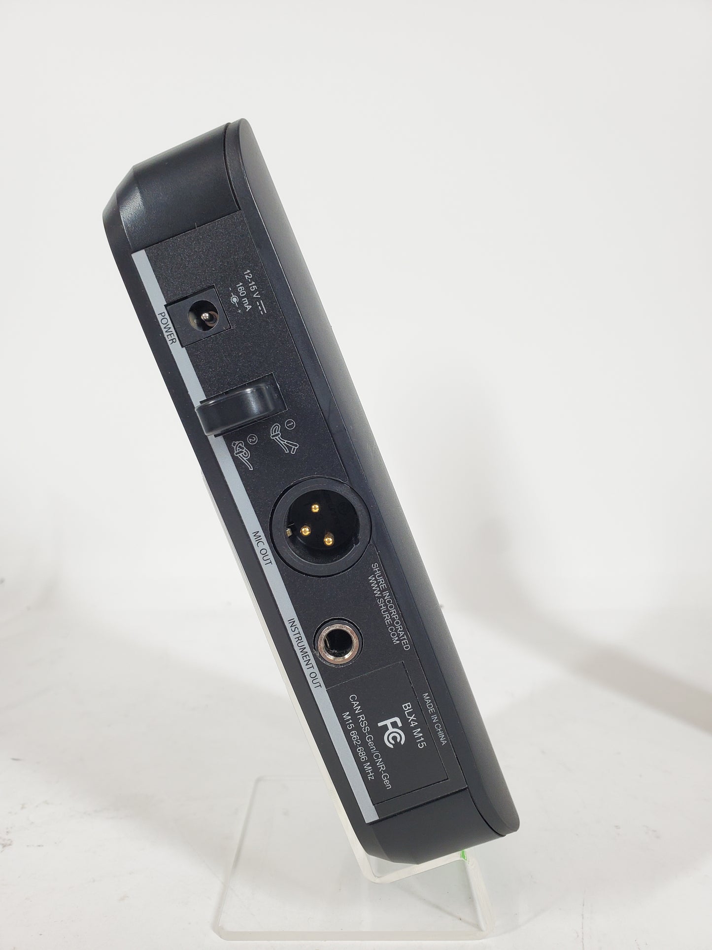 Shure BLX4 Receiver and PG58 Mic MIC  BLX4PG58