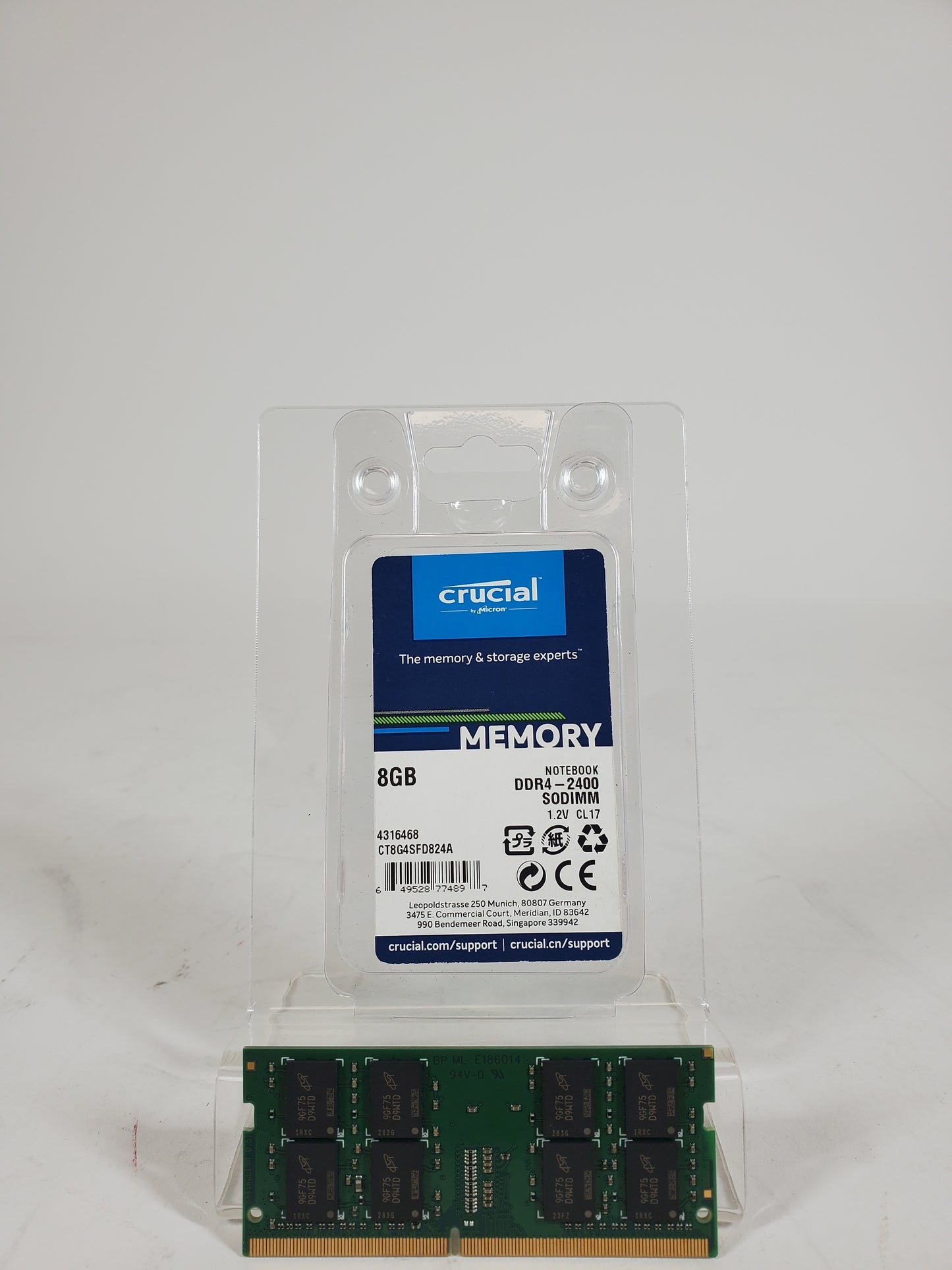 Crucial Notebook 8GB (1x8GB) RAM DDR4 2400MHz 4316468