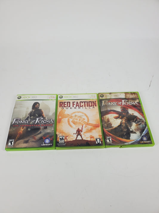 Lot of 3 Microsoft Xbox 360 Games