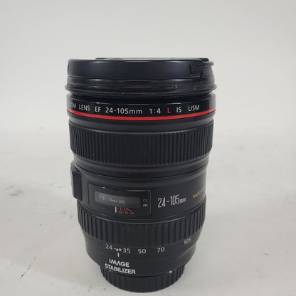 Canon EF 24-105mm N/A 24-105mm F/1-4