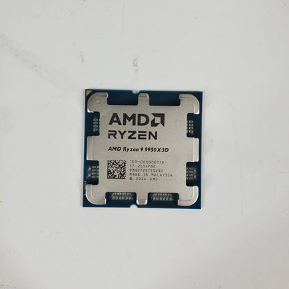 AMD Ryzen 9 9950X3D 4.30GHz 16 Core 100-100000719WOF 32 Thread Socket AM5