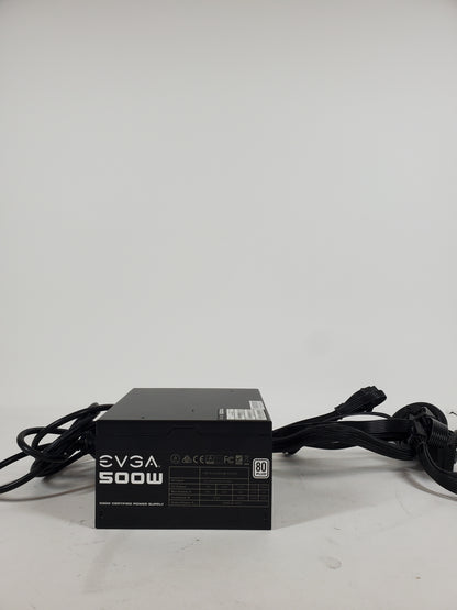 EVGA 500W 100-W1-0500 80 Plus 500W Non Modular Power Supply