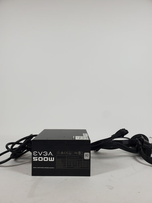 EVGA 500W 100-W1-0500 80 Plus 500W Non Modular Power Supply