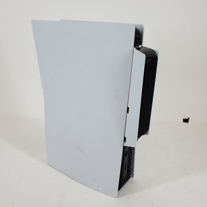 Sony PlayStation 5 Disc Edition PS5 825GB White Console Gaming System CFI-1015A