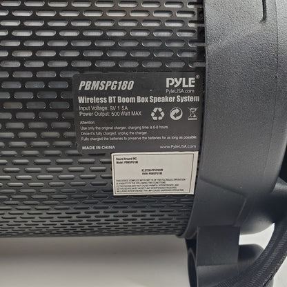 Pyle PBMSPG180 Wireless Boombox PBMSPG180