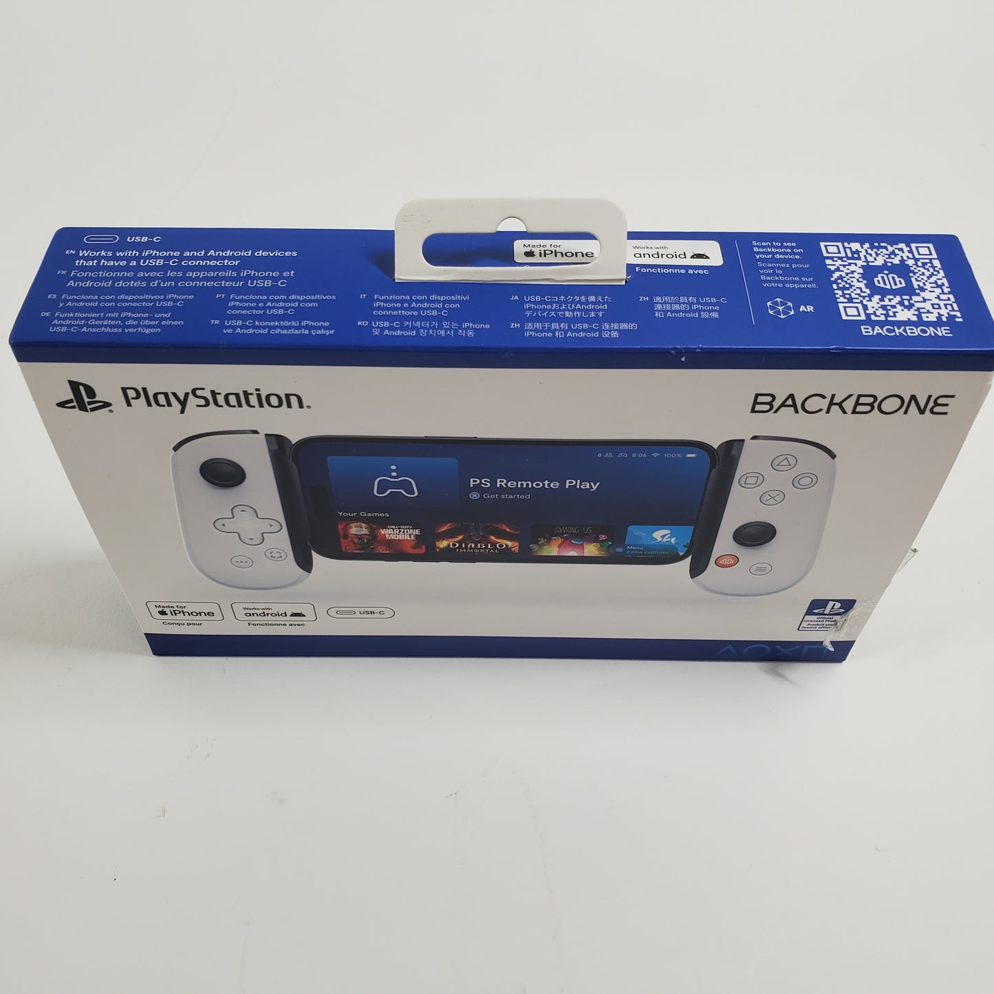 Playstation BackBone White Controller iOS / Android