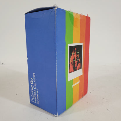 New Polaroid Go Instant Camera Generation 2 + 16 Color Photos Bundle 6282