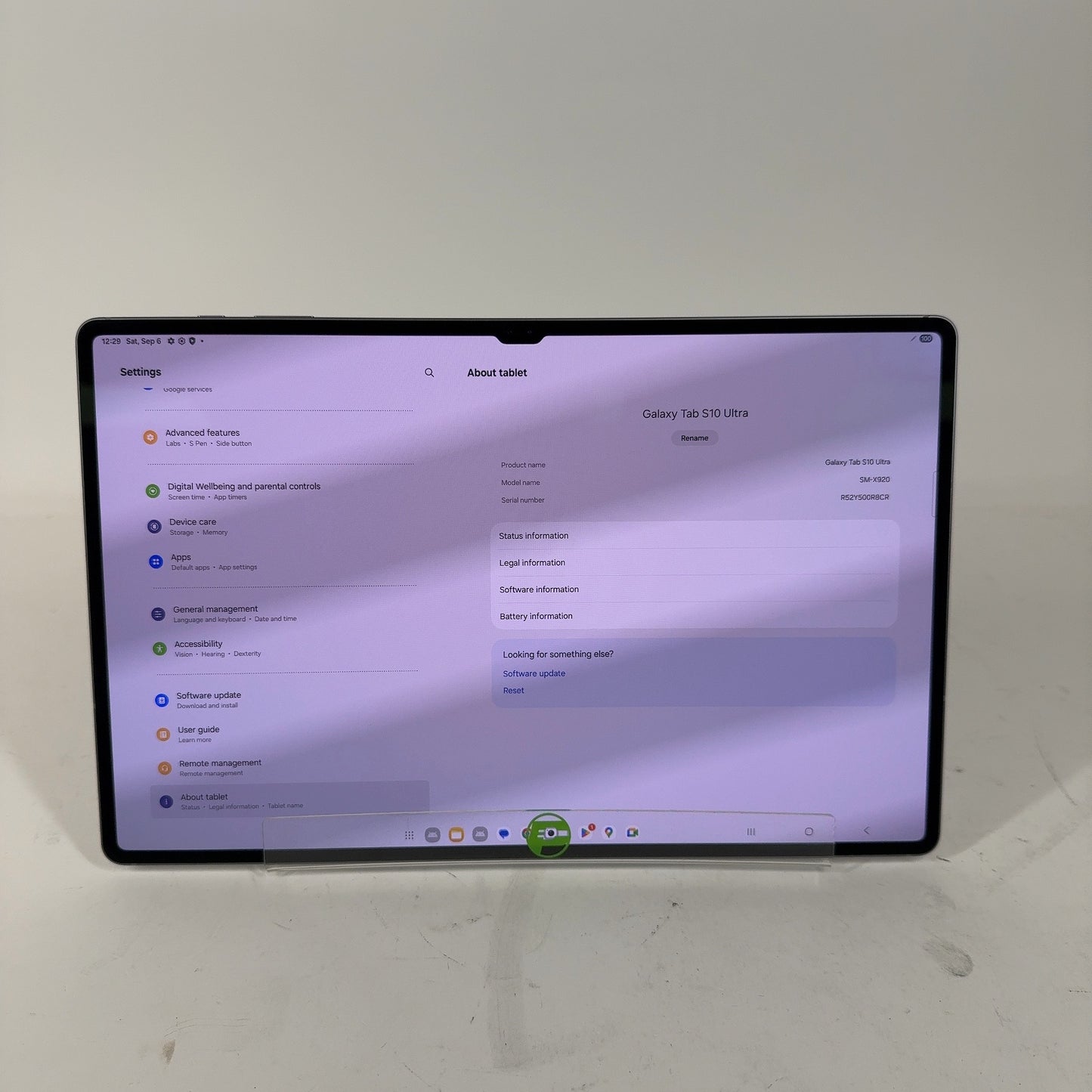 WiFi Only Samsung Galaxy Tab S10 Ultra 14.6" 256GB Moonstone Gray SM-X920