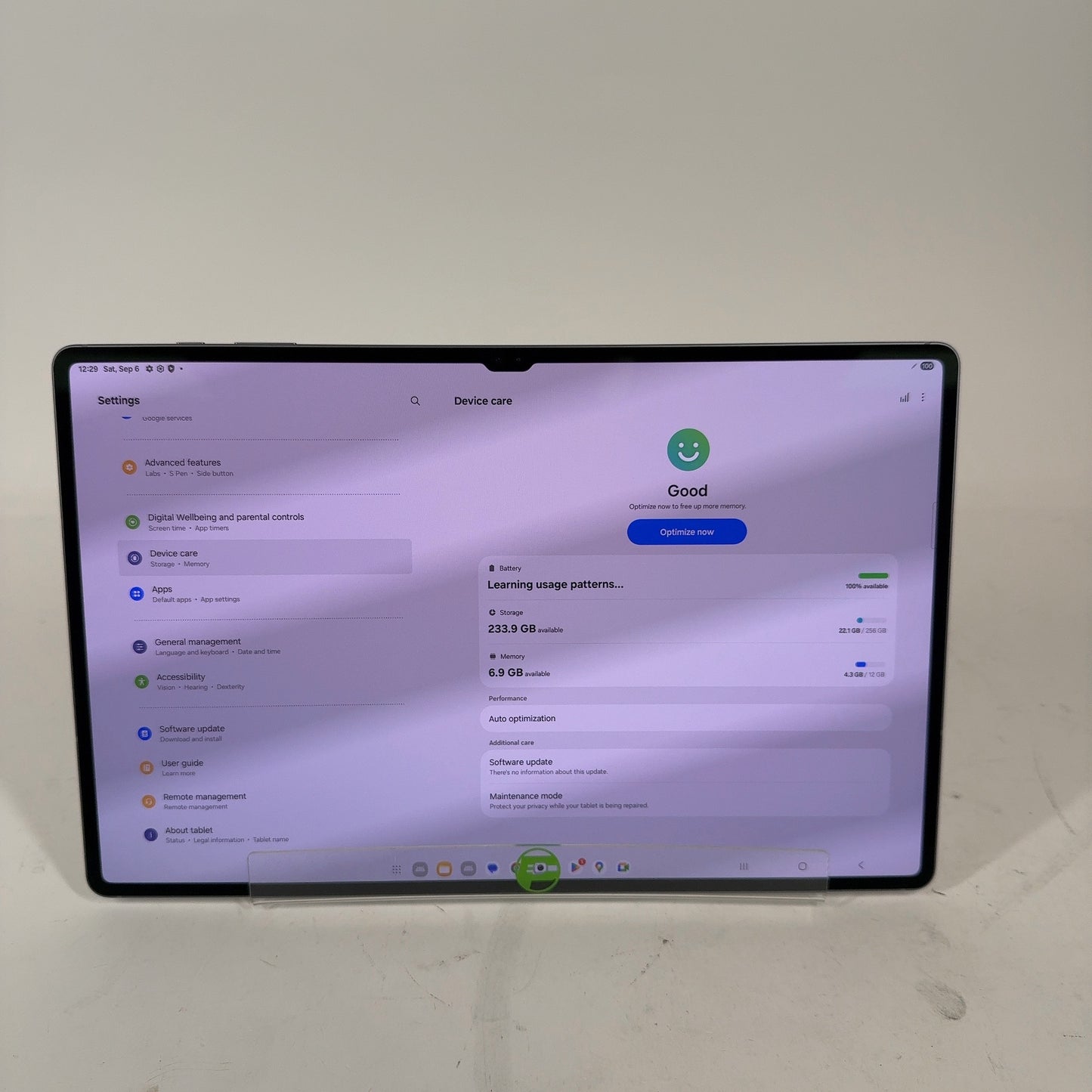 WiFi Only Samsung Galaxy Tab S10 Ultra 14.6" 256GB Moonstone Gray SM-X920